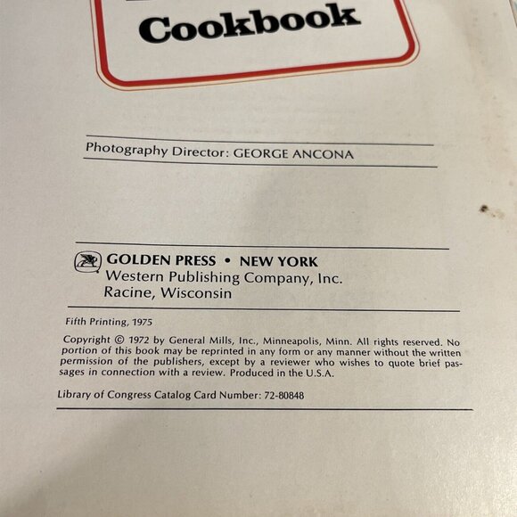 Betty Crocker's Do-Ahead Cookbook Fifth Printing 1975 Recipe Hardcover Spiral - Picture 12 of 12